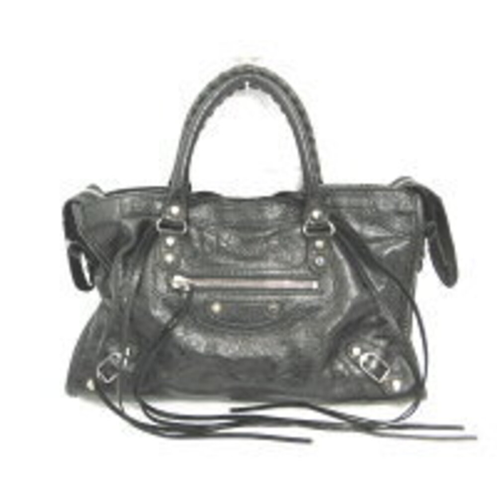 Balenciaga handbag City Leather Black